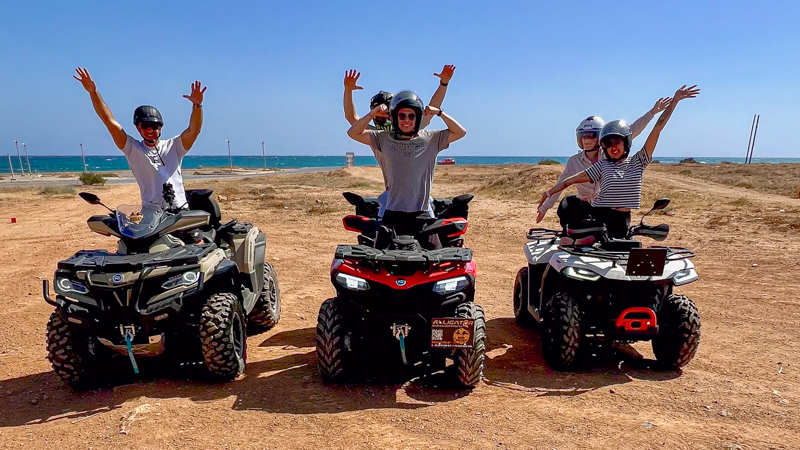 quad rental in Crete for The best Quad Rentals in Crete on a Cretan off-road route