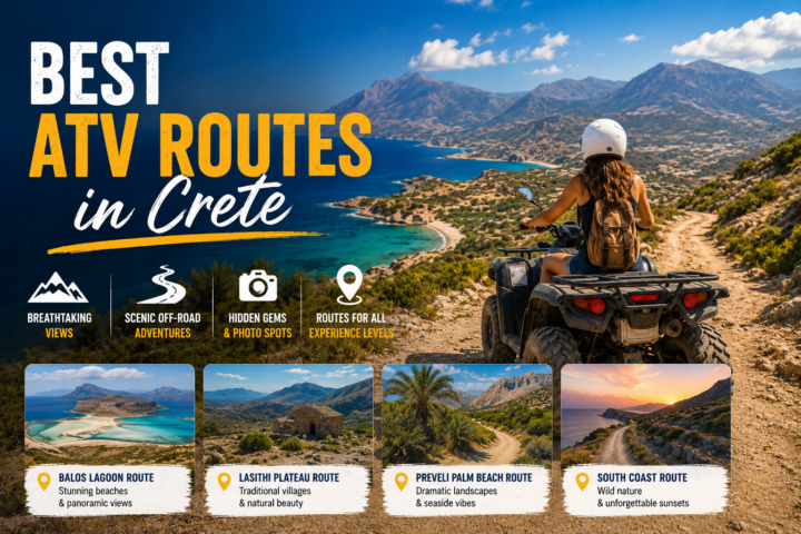 ATV rental in Crete for Best ATV Routes in Crete on a Cretan off-road route