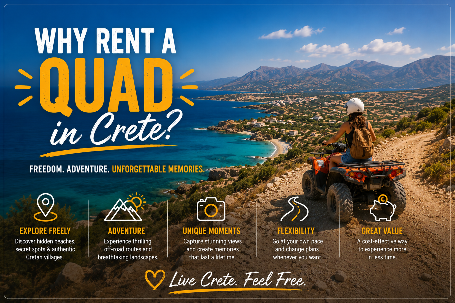 quad rental in Crete for Why Rent a Quad in Crete on a Cretan off-road route